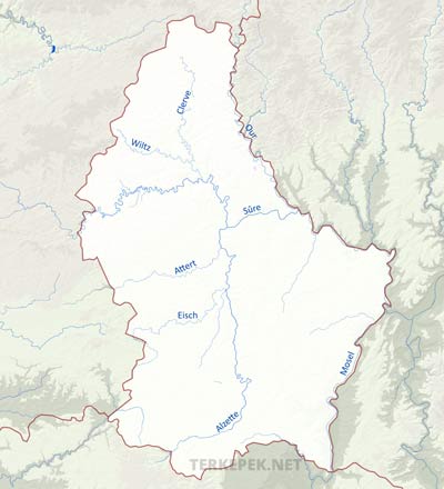 Luxemburg vízrajza