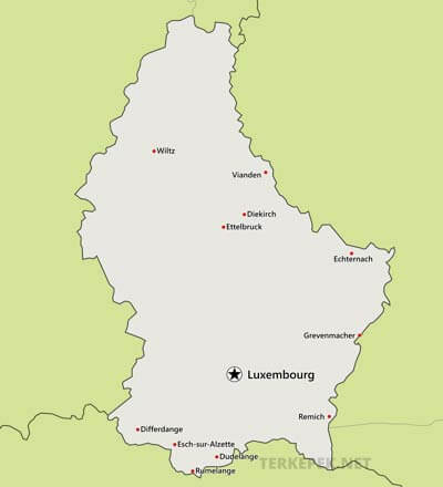 Luxemburg városai